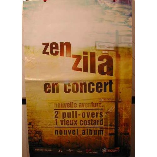 Zen Zila - Affiche Musique / Concert / Poster