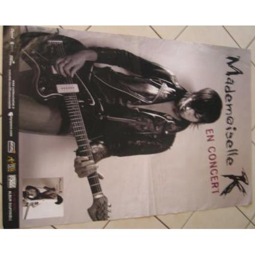 Mademoiselle K - Affiche Musique / Concert / Poster