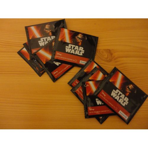 Lot 9 Pochettes Cosmicshells Star Wars Leclerc Jetons Neuf