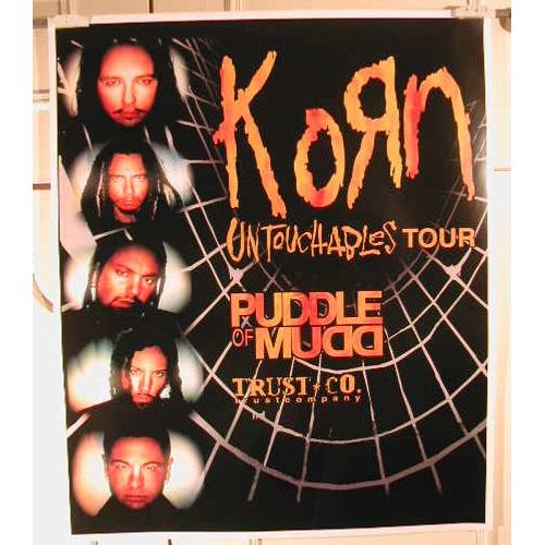Korn - Puddle Of Mudd - Affiche Musique / Concert / Poster