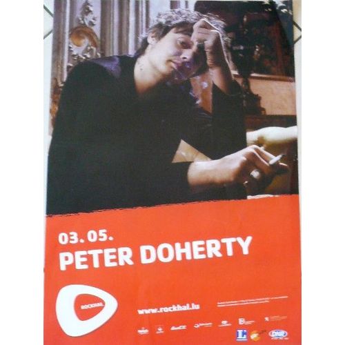 Peter Doherty - 2009 - Affiche Musique / Concert / Poster