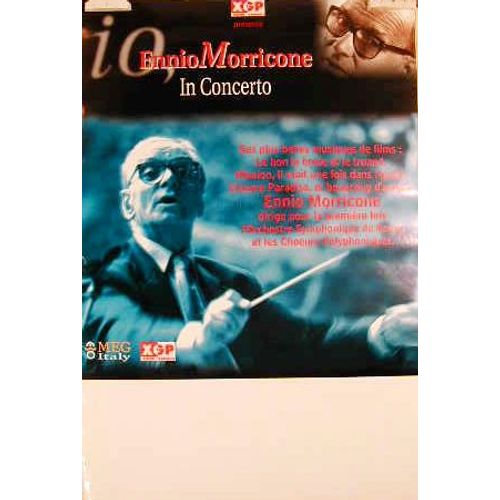 Morricone Ennio - Affiche Musique / Concert / Poster