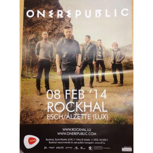 One Republic - Affiche Musique / Concert / Poster