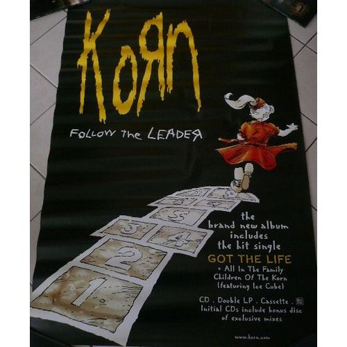 Korn - Follow The Leader - Affiche Musique / Concert / Poster