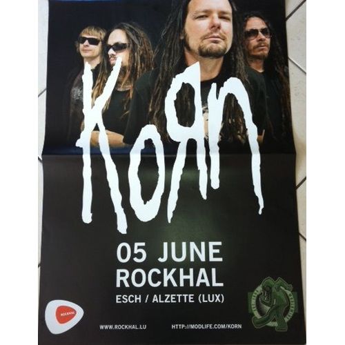 Korn - Affiche Musique / Concert / Poster