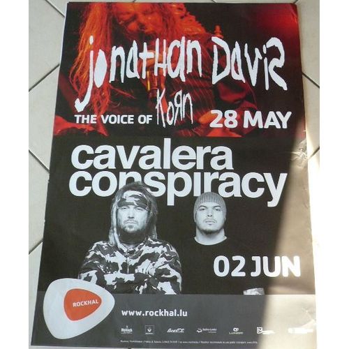 Jonathan Davis - Korn - Affiche Musique / Concert / Poster
