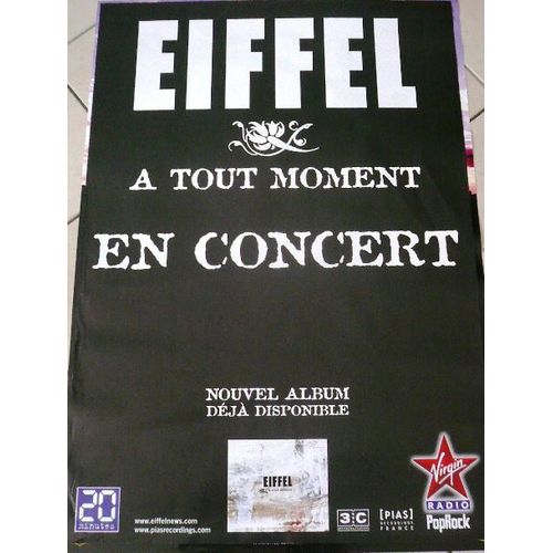 Eiffel - A Tout Moment - Affiche Musique / Concert / Poster