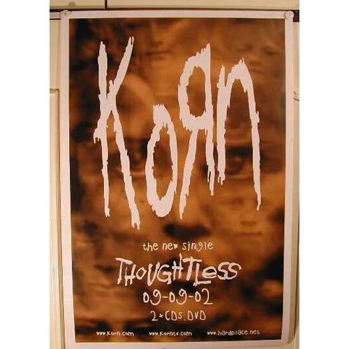 Korn - Affiche Musique / Concert / Poster