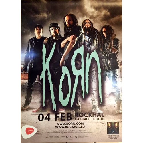 Korn - Affiche Musique / Concert / Poster
