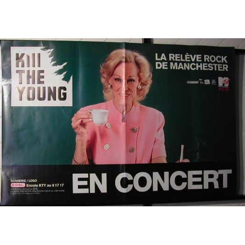 Kill The Young - Affiche Musique / Concert / Poster