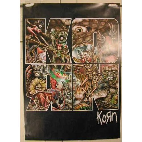 Korn - Affiche Musique / Concert / Poster