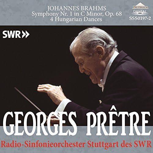 Brahms : Symphony Nr. 1 In C Minor, Op. 68,4 Hungarian Dances Georges Pretre/Stuttgart Radio Symphony Orchestra
