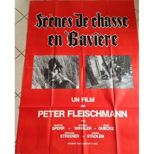 Scènes De Chasse En Bavière - 1969 - Peter Fleischmann - Affiche Cinema Originale
