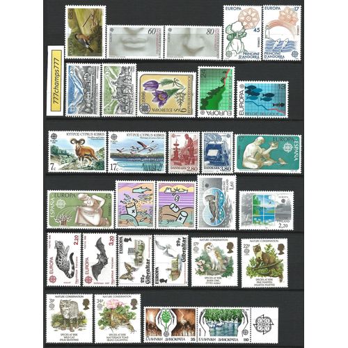 Europa 1986. Protection De La Nature Et De L'environnement.