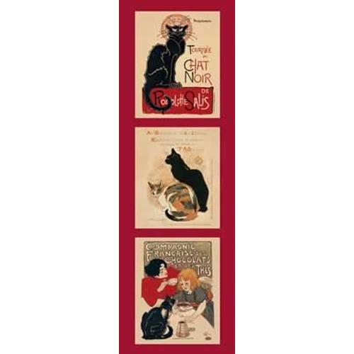 Chat Noir - Steilen - Affiche / Poster Envoi En Tube