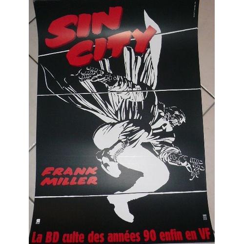 Frank Miller - Sin City - Affiche / Poster Envoi En Tube