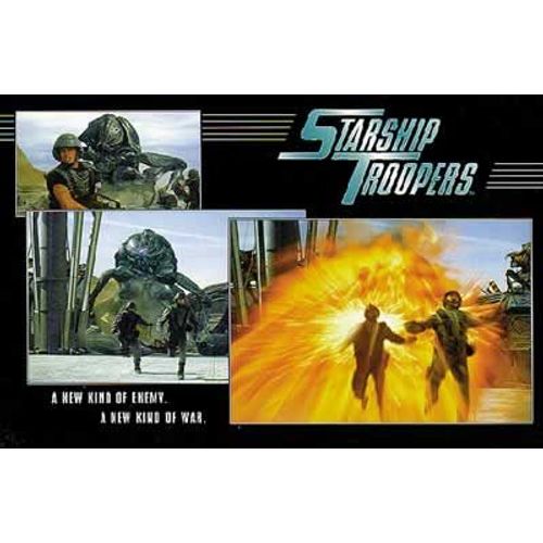 Starship Troopers - Collage #4 - Affiche / Poster Envoi En Tube