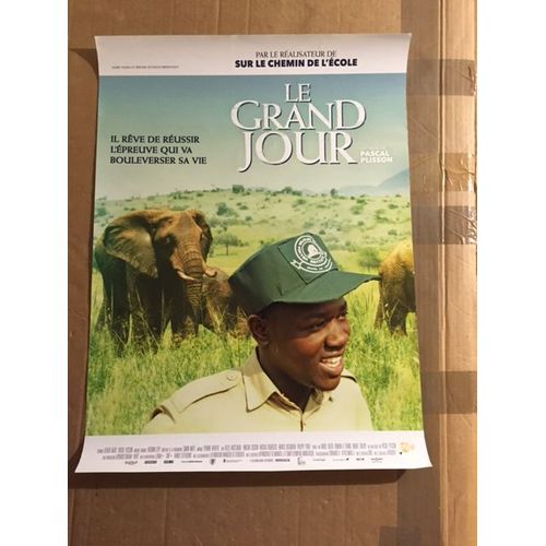 Le Grand Jour - 2015 - Pascal Plisson - Affiche / Poster Envoi En Tube
