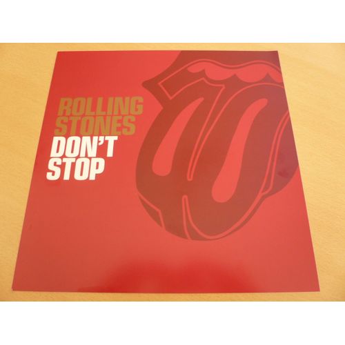 Rolling Stones - Don't Stop 12" Advert - Affiche / Poster Envoi En Tube