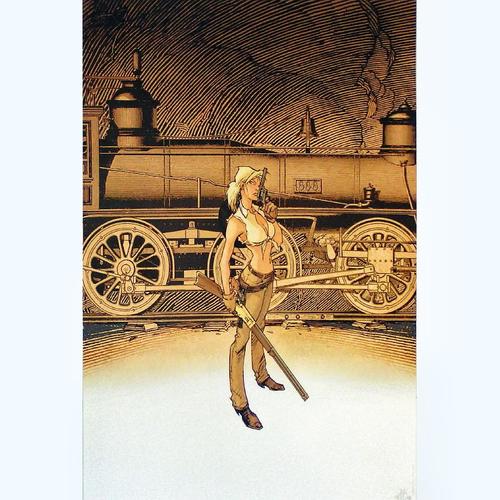 Vatine - Angela Train - Affiche / Poster Envoi En Tube