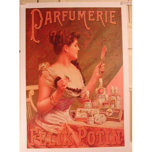 Felix Potin Parfumerie -  - Affiche / Poster Envoi En Tube