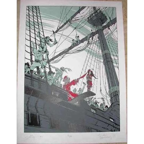 Bourgoin / Jean - N°/S 111 Ex - Affiche / Serigraphie Envoi En Tube