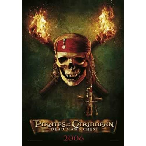 Pirates Des Caraibes - Dead Man's Chest - Affiche / Poster Envoi En Tube