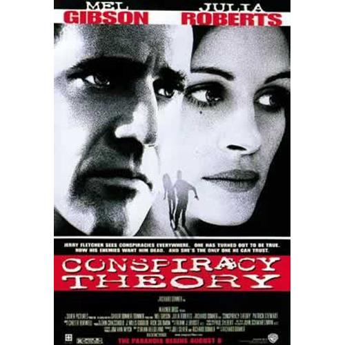 Conspiracy Theory - Mel Gibson, Julia Roberts - Affiche / Poster Envoi En Tube