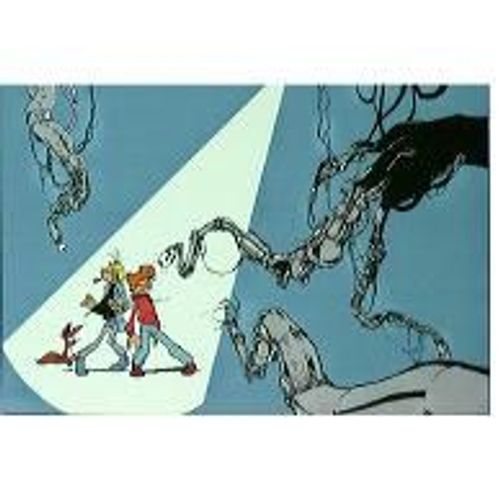 Munuera - Spirou - Signée - Affiche / Serigraphie Envoi En Tube