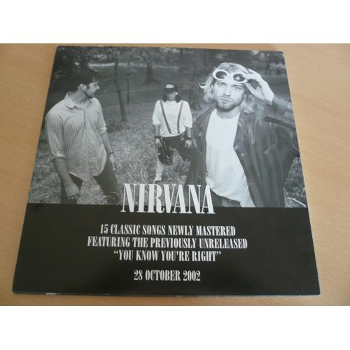 Nirvana - 12" Advert - Affiche / Poster Envoi En Tube