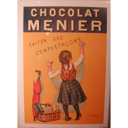 Chocolat Menier - Dos Bouisset - Affiche / Poster Envoi En Tube