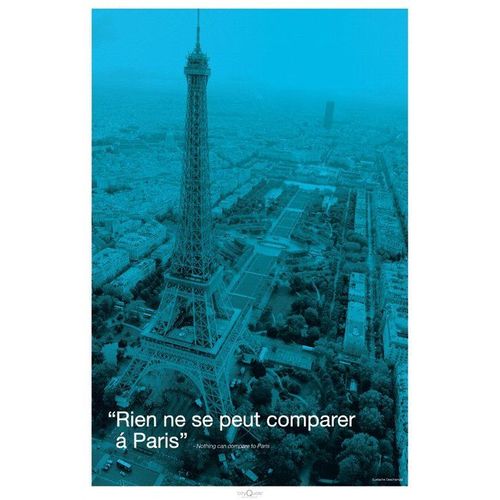 Paris - Tour Eiffel -  - Affiche / Poster Envoi En Tube