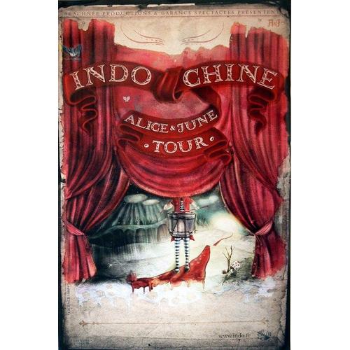 Indochine - Alice & June Tour - Affiche / Poster Envoi En Tube