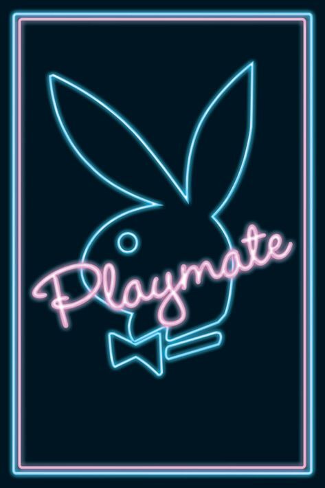 Playboy - Neon - Affiche / Poster Envoi En Tube