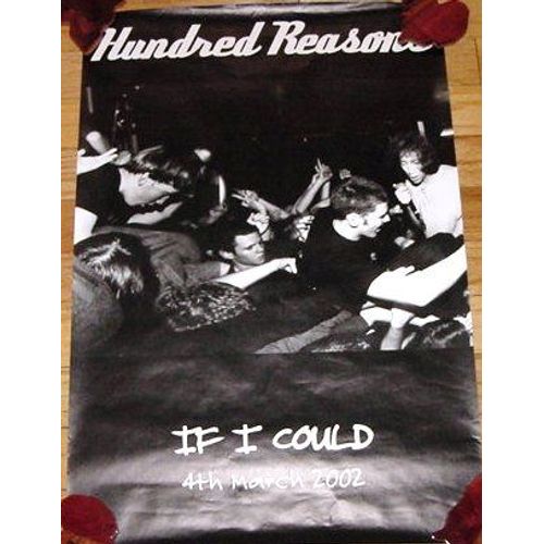 Hundred Reasons - If I Could - Affiche / Poster Envoi En Tube
