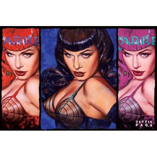 Bettie Page -  - Affiche / Poster Envoi En Tube