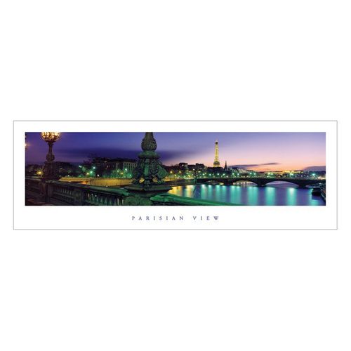 Parisian View - Tour Eiffel - Affiche / Poster Envoi En Tube