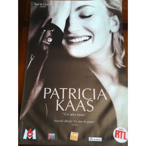 Patricia Kaas - Ce Sera Nous - Affiche / Poster Envoi En Tube