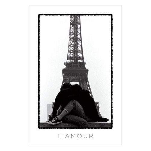 Tour Eiffel - L'amour - Affiche / Poster Envoi En Tube