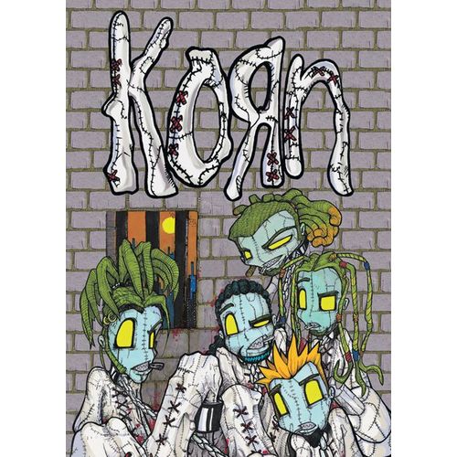 Korn - Asylum - Affiche / Poster Envoi En Tube