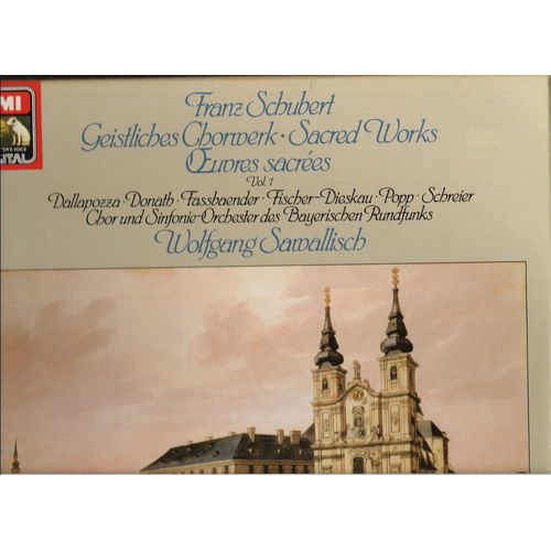 Oeuvres Sacrées Geistliches Chorwerk. Sacred Works. Vol. 1.  Chef D'orchestre : Wolfgang  Sawallisch