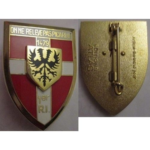 Insigne 1° Régiment D'infanterie