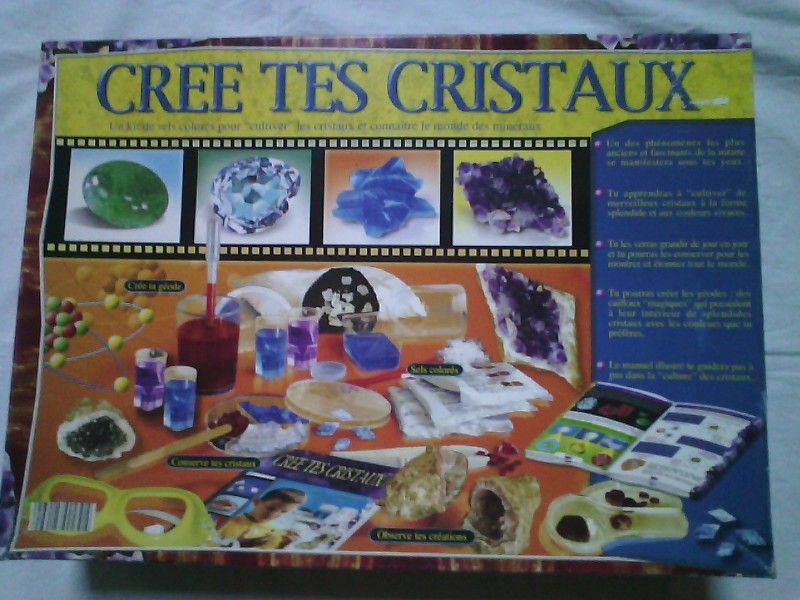 Crée tes cristaux - jouets