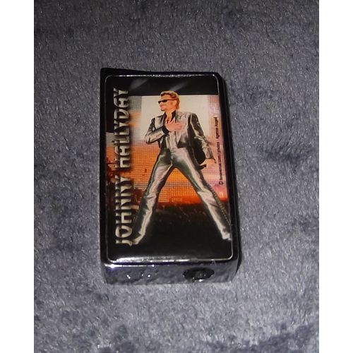 Briquet Rechargeable Acier J. Hallyday