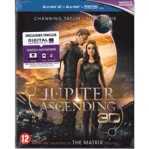 Jupiter Ascending 3d - Combo : Blu-Ray 3d + Blu-Ray 2d + Digital Ultraviolet - Edition Belge