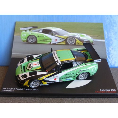 Corvette C5r #4 Fia Gt Rac Tourist Trophy 2007 Silverstone Kumpen Longin 1/43-Ixo