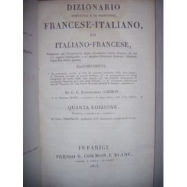 Dictionnaire Français Italien, 1823, Be