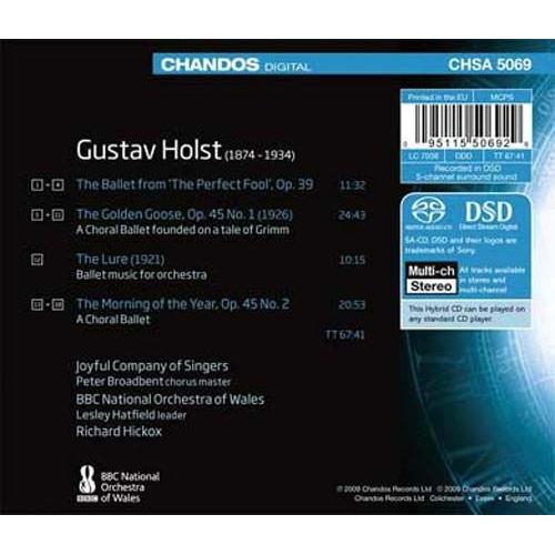 Gustav Holst : ¿Uvres Orchestrales (Volume 1)