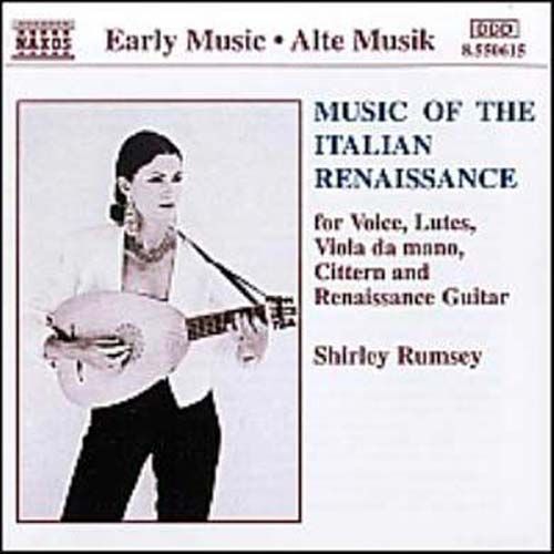 Musique Italienne De La Renaissance Rumsey, Voix, Luth, Cittara Et Guiare