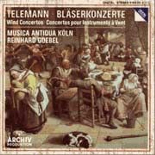 Concertos Pour Instruments À Vent - Concerto Pour Flûte En Ré Majeur, Concerto Pour 3 Hautbois Et Cordes En Si Mineur, Concerto Pour 2 Chalumeaux Et Ensemble En Ré Mineur Twv 52:D1, Concerto...